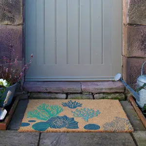 Coral & Shells Doormat (90 x 60cm)