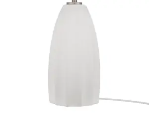 GoodHome Lytham Straight Cream Table lamp