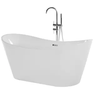 Freestanding Bath 1800 x 780 mm White ANTIGUA