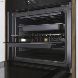 Haier Series 4 HWO60SM5T5BH Built-in Single Pyrolytic Oven - Gloss black