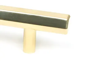 From The Anvil Polished Brass Kahlo Pull Handle - Small