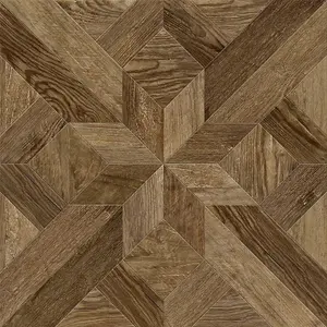 Top Ceramics Victorian Wood Effect Tiles Porcelain Matt Floor Wall (L)60.7cm x (W)60.7cm Each box 1.08sqm