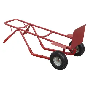 Sealey Sack Truck With Pneumatic Tyres & Handgrips 300kg Capacity CST999