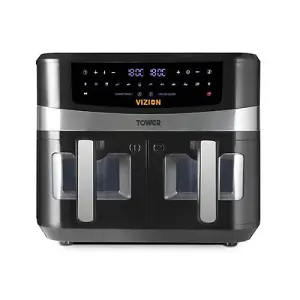 Tower Air Fryer Vortx Vizion 9L Dual Basket