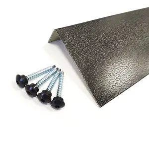 Metal Wall Flashing Trim for Flat Roofing Membranes 25mm x 90mm x10 bundle