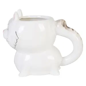 Maison by Premier Gigil White Cat Mug