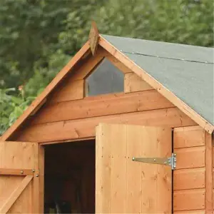 8 x 6 Deluxe Security Tongue And Groove Shed (12mm Tongue And Groove Floor)