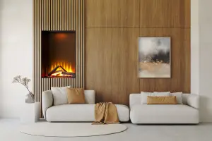 Acantha Aspire 50 Portrait Fully Inset Media Wall Electric Fire