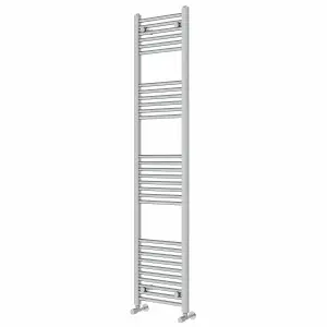 Right Radiators 1800x400 mm Straight Heated Towel Rail Radiator Bathroom Ladder Warmer Chrome