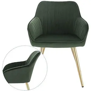 Pelham Upholstered Chair Dark Green