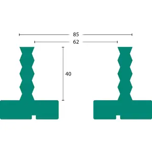 Axminster Woodturning Deep Grip Jaws