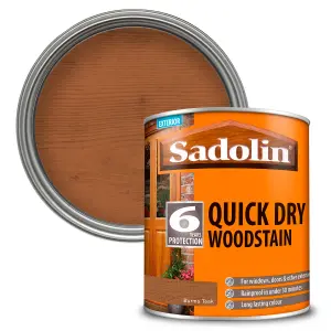 Sadolin Quick Dry Woodstain - Burma Teak - 1L