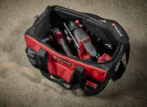 Einhell Tool Bag Up To 25kg Load Red Black With Padded Strap And Handle Large Official Brand Accessory