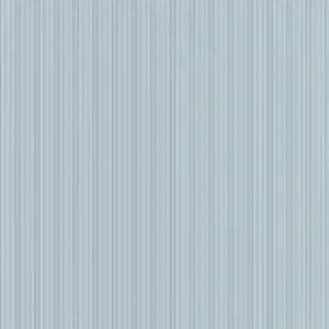 Galerie Classic Silks 3 Blue Silk Effect Thin Stripe Embossed Wallpaper