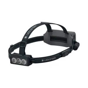 Ledlenser NEO9R Rechargable 1200 Lumen Lightweight LED Head Torch with Chest Strap for Running