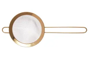 Maison by Premier Alchemist Gold Finish Pointed Mesh Sieve