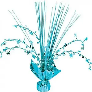 Amscan Foil Balloon Weight Centrepiece Caribbean Blue (One Size)