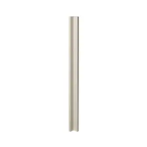 GoodHome Verbena Matt cashmere painted natural ash shaker Matt cashmere Tall Wall corner post, (W)59mm