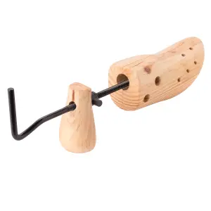 Hardys Wooden Shoe Tree - Easy Adjustment, Tree & Shoe Stretcher/Expander Combination, Conforms to Width/Length - UK Size 7-11