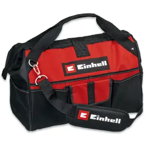 Einhell Tool Bag For Power Tools Official Red and Black Livery 45cm by 29cm Practical and Hard-Wearing