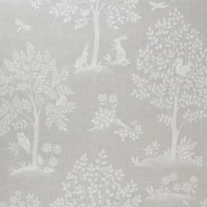 Rasch Floral Animal Print Beige Wallpaper Naturistic Flowers Feature Wall