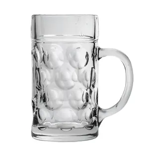 Rink Drink - Giant Glass German Beverage Stein - 2 Pints