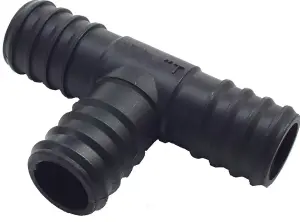 Flexible Pond Hose Pipe Fitting T/Bend/Straight/Tap/Valve/Tee/Elbow/Flow Control T Piece connector 25mm - 1 "