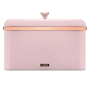 Tower Cavaletto T826130PNK Bread Bin Pink