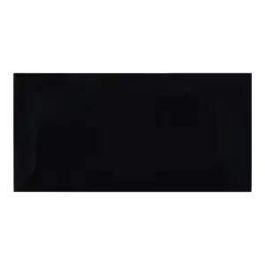 Trentie Black Gloss Metro Ceramic Wall Tile Sample