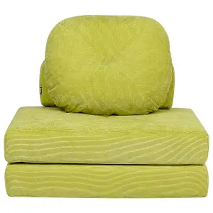 Beliani Modern Sofa Bed OLDEN Light Green