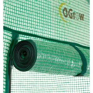 Replacement Polyethylene Plastic Cover for 5 Tier Mini Greenhouse - 27" W x 19" D x 79" H - Green