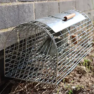 The Big Cheese, Poison-Free, Ready-Baited, Multi-Catch Rat Cage Trap