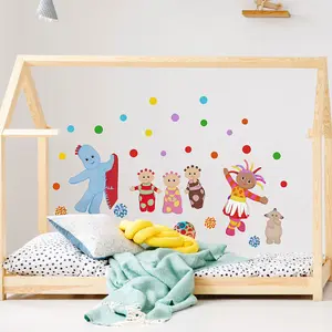 In The Night Garden Wall Sticker Pack Children's Bedroom Nursery Playroom Décor Self-Adhesive Removable