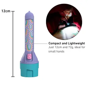 Ledlenser KidBEAM4 AAA Battery 70 Lumen Safe Robust RGB Light LED Hand Torch for Camping and Night Time Fun