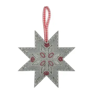 Felt Decoration Kit: Christmas: Nordic Snowflake