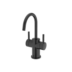 InSinkErator Moderno FHC3010-UK Velvet Black Instant Filtered Steaming Hot and Cold Water Kitchen Side Tap