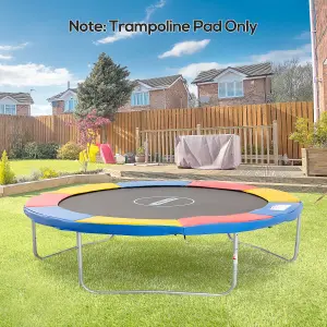 HOMCOM 10ft Trampoline Accessories Surround Pad Spring Cover Padding Multi