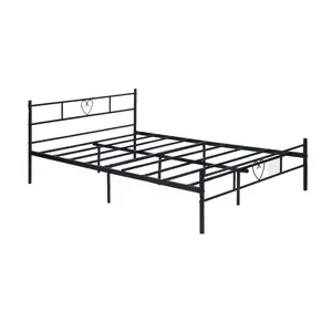 Aaru Bed Frame Black / Double (4'6)