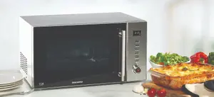 Daewoo 30L 900W Microwave With Grill & Convection 8 Auto Cook Settings KOC9C5T