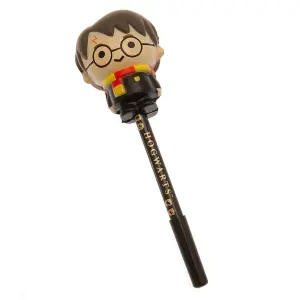 Harry Potter Squishy Pen Black (One Size)