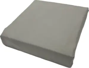 Just So Home Shaped Caravan Easycare Soft Touch Microfibre Duvet Cover Set (Grey Cut Off Bed)