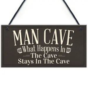 Red Ocean Vintage Man Cave Plaque Sign Fathers Day Gift For Him Bedroom Bar Shed Gift Idea