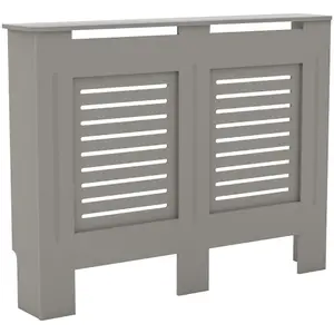 Vida Designs Milton Medium Grey MDF Radiator Cover