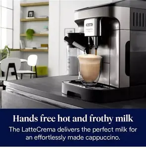 De'longhi ECAM290.83.TB Magnifica Evo Automatic Bean To Cup Coffee Machine, Titanium Black