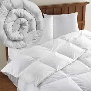 Duck Feather & Down Duvet Quilt 13.5 Tog Warm Cozy Extra Filled Hotel Quality Anti Allergic Duvet