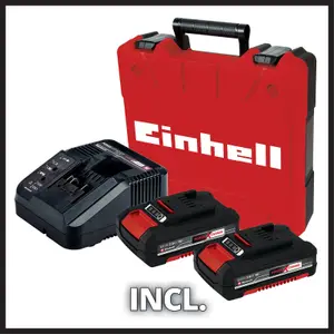 Einhell Cordless Combi Drill 60Nm 18V Brushless With Battery Charger Bit Set TP-CD 18/60 Li-i Power X-Change