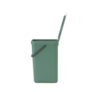 Brabantia Sort & Go Standard Fir green Plastic Bin - 16L Freestanding