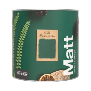 Rust-Oleum Washable Matt Wall Paint - The Pinewoods 2.5L