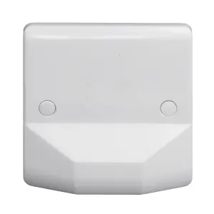 LAP 45A White 1 gang Matt Plastic Cooker outlet