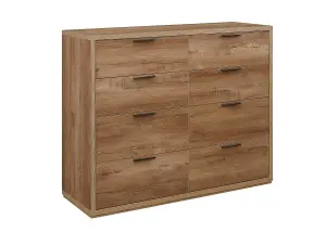 Birlea Stockwell Merchant Chest Rustic Oak